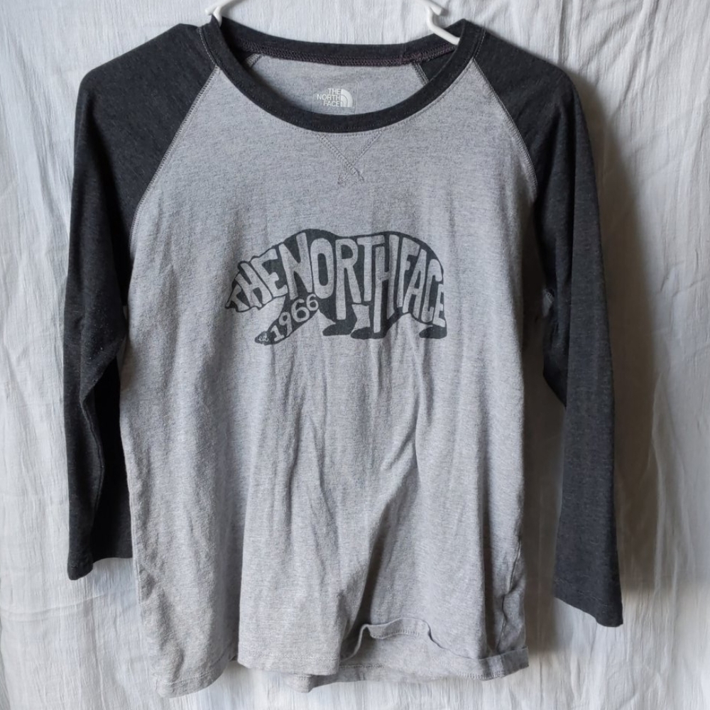 North face baseball shirt